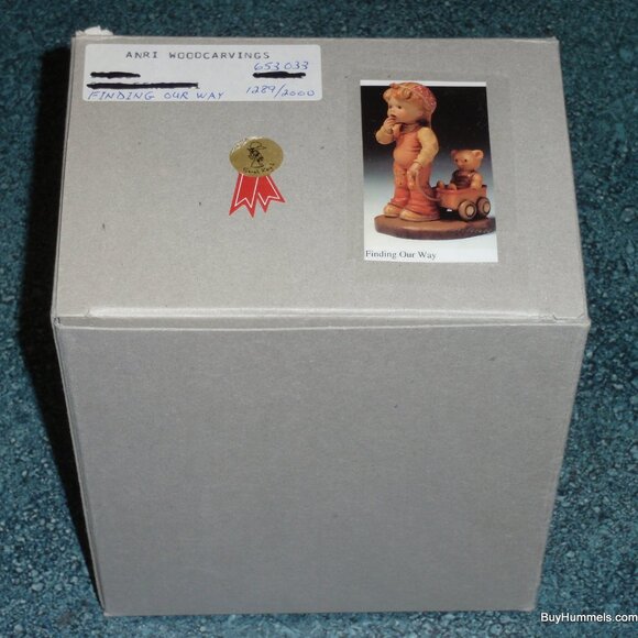 ANRI Sarah Kay Wood Carved 6" Figure "Finding Our Way" Great Gift With Box! - Picture 2 of 10